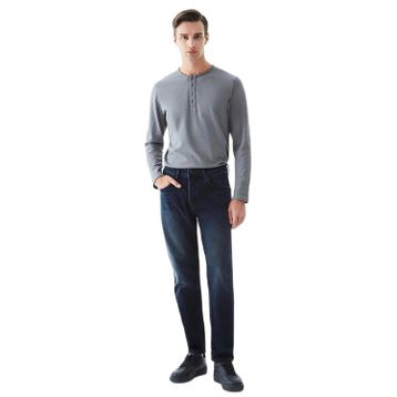 LTB Lawrıe Y Royce Black Wash Lacivert Erkek Jean Pantolon