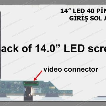 LTN140AT22 14 LED Uyumlu LCD Ekran Panel