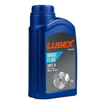 Lubex Brake Fluid Dot 4 500 ml Fren Hidrolik Yağı