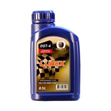 Lubex Brake Fluid Dot 4 500 ml Fren Hidrolik Yağı