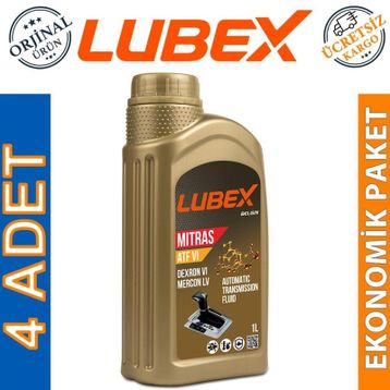 Lubex Mitras ATF VI 1 lt 4'lü Otomatik Şanzıman Yağı