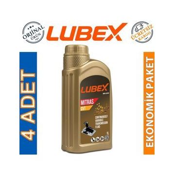 Lubex Mitras CVT 1 lt 4'lü Otomatik CVT Şanzıman Yağı