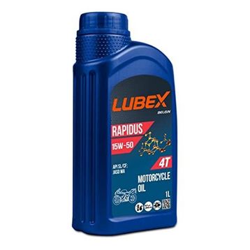 Lubex Rapidus 15W-50 1 L 4 Zamanlı Motosiklet Yağı
