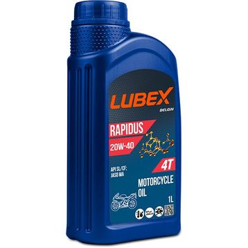 Lubex Rapidus 20W-40 1 L 4 Zamanlı Motosiklet Yağı