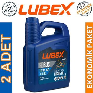 Lubex Robus Turbo 15w-40 4 lt Dizel Mineral Motor Yağı