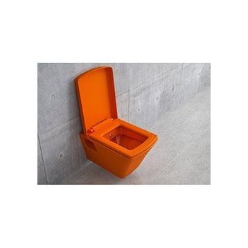 Lucco Loop Parlak Turuncu 53 cm Asma Klozet