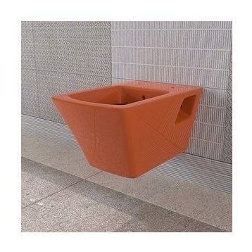 Lucco Loop Parlak Turuncu 53 cm Asma Klozet