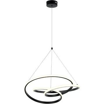 Lucea Capilla 69 W 3000 K Siyah Led Avize