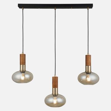 Lucea Hena Vintage 3'lü Sıralı Avize