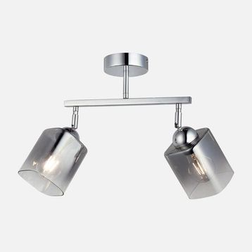 Lucea Rayo 2XE27 2'li Krom Plafonyer Avize