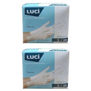Luci 50'li Latex Eldiven