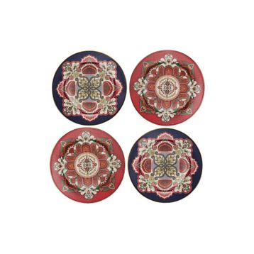 Lucky Art Etro Bone 4’lü 27 cm Servis Tabağı Seti