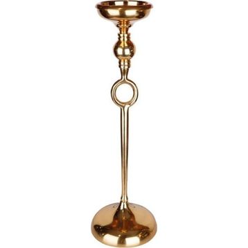 Lucky Art Gold 47 cm Halka Büyük Mumluk