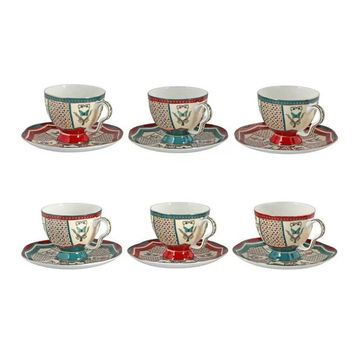 Lucky Art Liora Bone 6'lı Çay Fincanı Seti