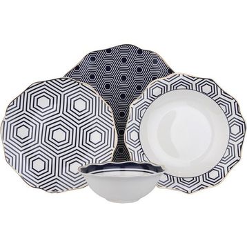 Lucky Art LYMI002 Adalie 24 Parça Yemek Takımı