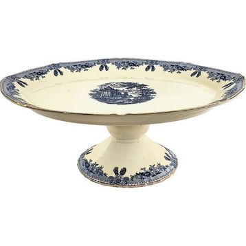 Lucky Art Margaret New Bone Ayaklı Oval 35 cm Sunum Standı