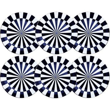 Lucky Art Odilia 6'lı 27 cm Servis Tabağı