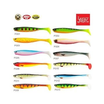 Lucky John Basara 3D Soft Swim 3.5 inç Silikon Yem