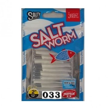 Lucky John Salt Worm 033 Lrf Silikonu
