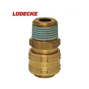 Lüdecke ES-12-A 1/2 inç Erkek Stoper Gövde