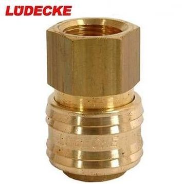 Lüdecke ES 14 I 1/4 inç Stoper Dişi Gövde