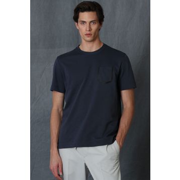 Lufian 111020169 Antrasit Sirius Modern Grafik Erkek T-Shirt
