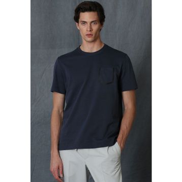 Lufian 111020169 Antrasit Sirius Modern Grafik Erkek T-Shirt