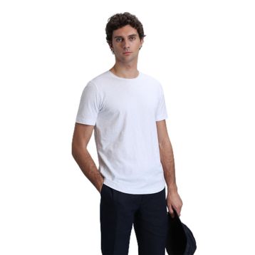Lufian 111020203 Beyaz Erkek T-shirt