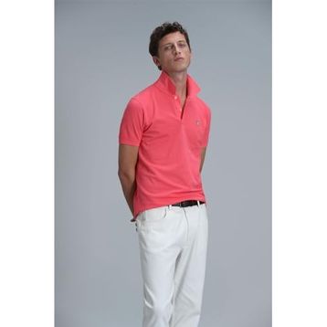 Lufian 111040164 Laon Şeker Pembe Erkek T-shirt