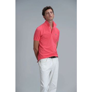 Lufian 111040164 Laon Şeker Pembe Erkek T-shirt