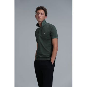 Lufian 111040164 Laon Yeşil Smart Polo Erkek T-Shirt