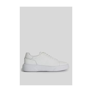 Lufian 111230280 Tommy Beyaz Erkek Deri Sneaker