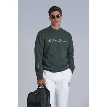 Lufian 112030137 Çimen Yeşili Loved Erkek Sweatshirt