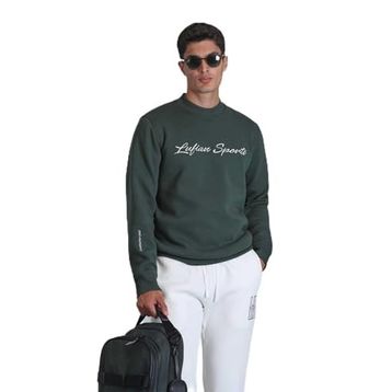 Lufian 112030137 Çimen Yeşili Loved Erkek Sweatshirt