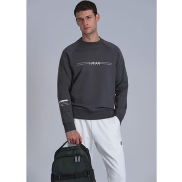 Lufian 112030144 Squire Haki Erkek Sweatshirt