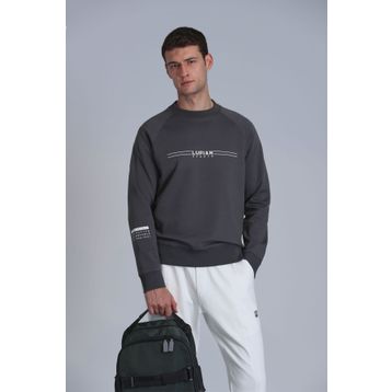 Lufian 112030144 Squire Haki Erkek Sweatshirt
