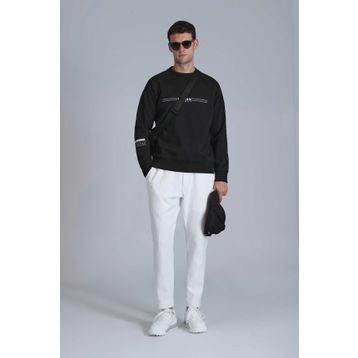Lufian 112030144 Squire Siyah Erkek Sweatshirt