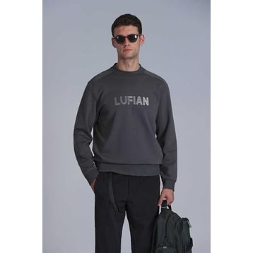 Lufian 112030145 Luther Haki Erkek Sweatshirt