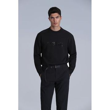Lufian 112030145 Luther Siyah Erkek Sweatshirt