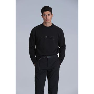 Lufian 112030145 Luther Siyah Erkek Sweatshirt