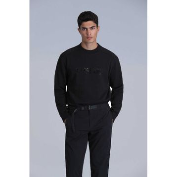 Lufian 112030145 Luther Siyah Erkek Sweatshirt