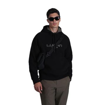 Lufian 112030152 Brave Siyah Erkek Sweatshirt