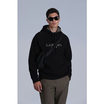 Lufian 112030152 Brave Siyah Erkek Sweatshirt