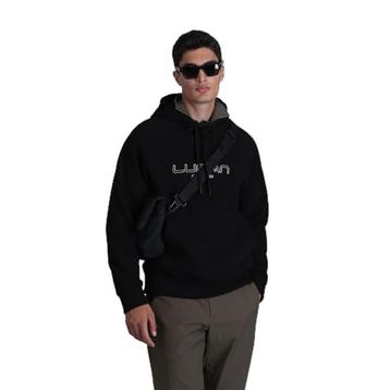 Lufian 112030152 Brave Siyah Erkek Sweatshirt