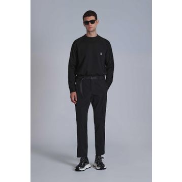 Lufian 112030154 Grant Siyah Erkek Sweatshirt