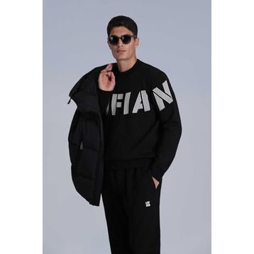 Lufian 112030158 Todillo Siyah Erkek Sweatshirt