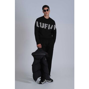 Lufian 112030158 Todillo Siyah Erkek Sweatshirt