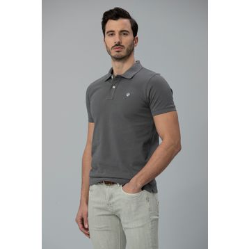 Lufian Laon Spor Polo Haki Erkek T-Shirt