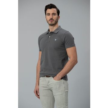 Lufian Laon Spor Polo Haki Erkek T-Shirt