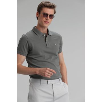 Lufian Laon Spor Polo Haki Erkek T-Shirt